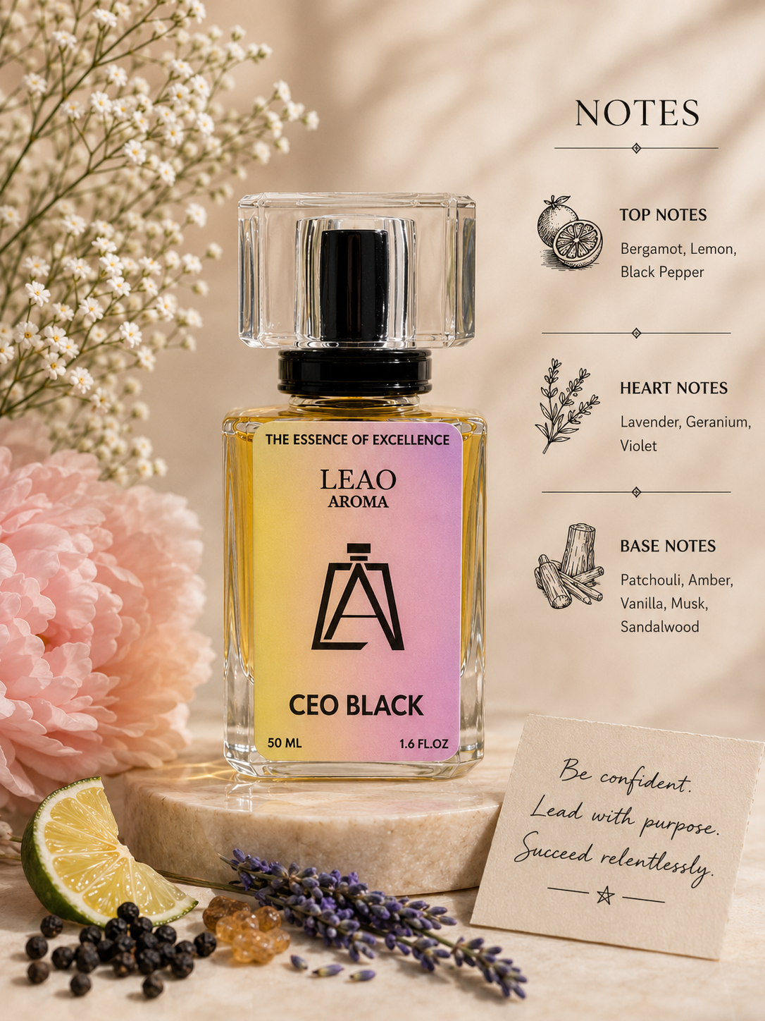 LEAO AROMA Ceo Black Eau De Parfum